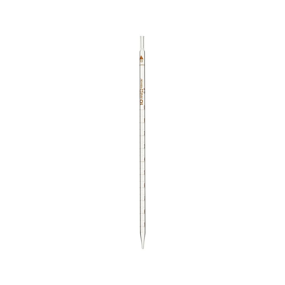 Measuring pipette GP type (large hole, tip graduation, DUROBAX(R)) 10mL 1 piece