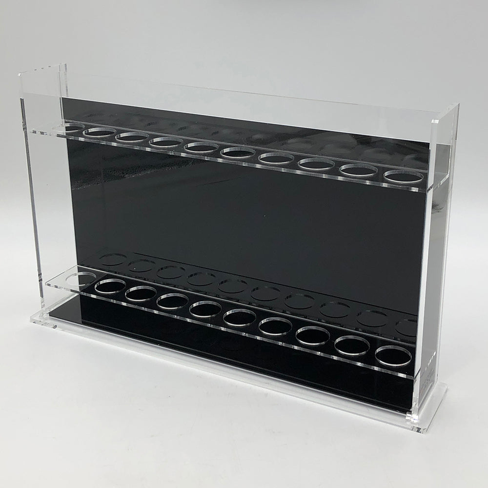 比色管台（アクリル製）　100mL用　H-10 1個