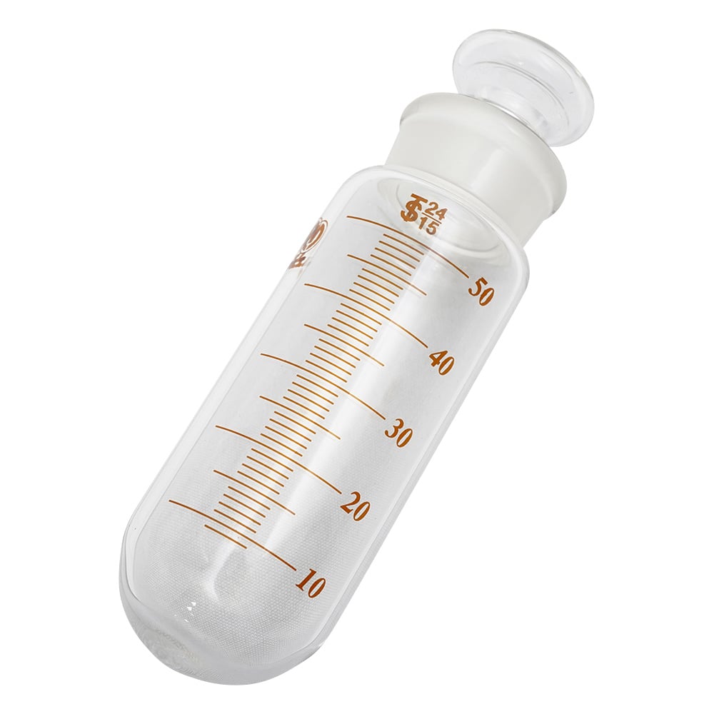 공전 시험관·원침관(침투 소부 눈금 첨부) 50mL 둥근 바닥 1상자(10개입) S-50 1상자(10개입)