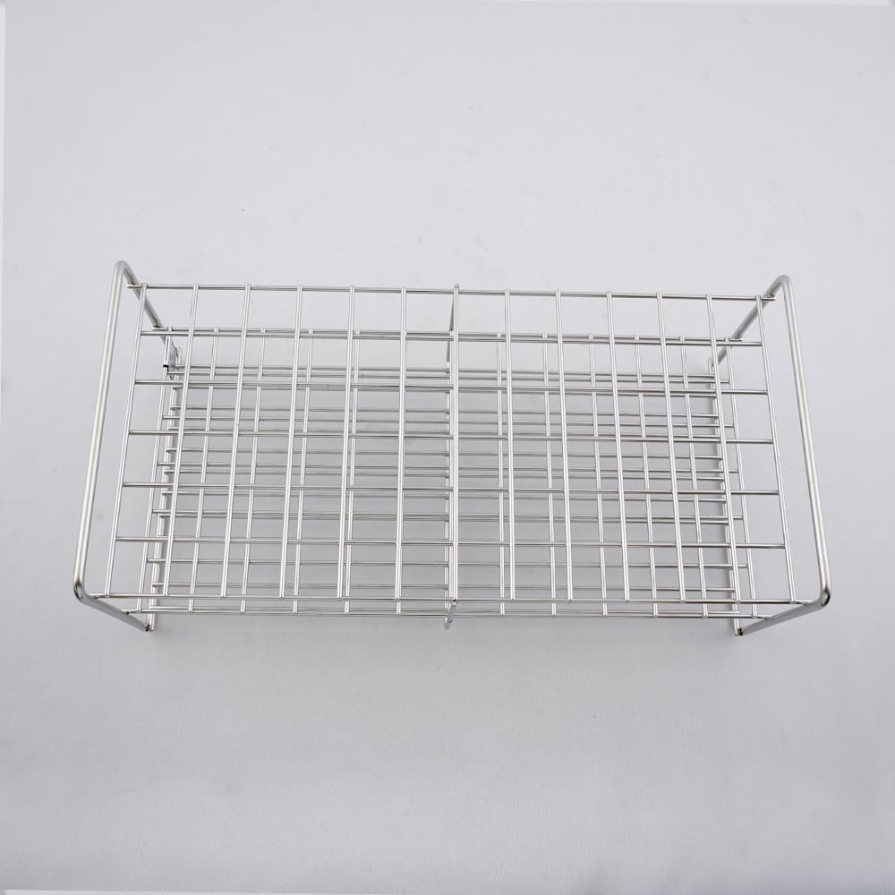 Stainless steel test tube stand φ18mm 6×12 arrangement SS18-72 1 piece