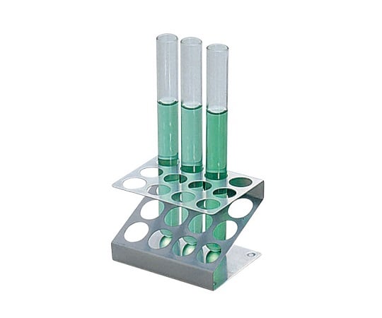 試験管立台Z型　16mmφ×12本　SUS304　2型 1個