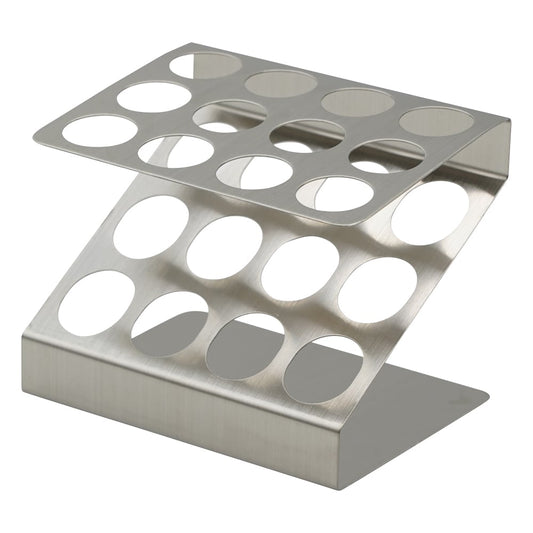 Test tube stand Z type 16mmφ×12 tubes SUS304 Type 2 1 piece