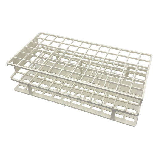 Unwired test tube rack φ16mm x 72 pieces White 5970-0016 1 piece
