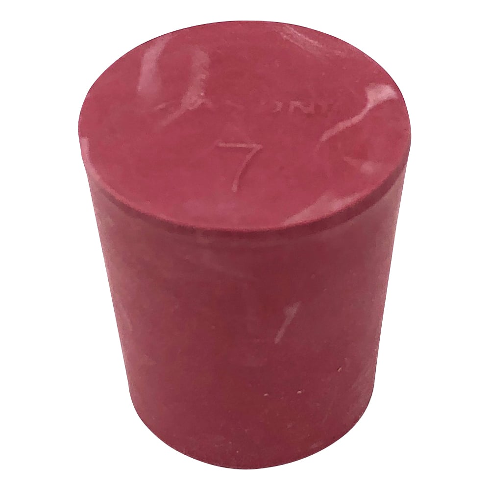 Red rubber stopper No. 7 1 piece