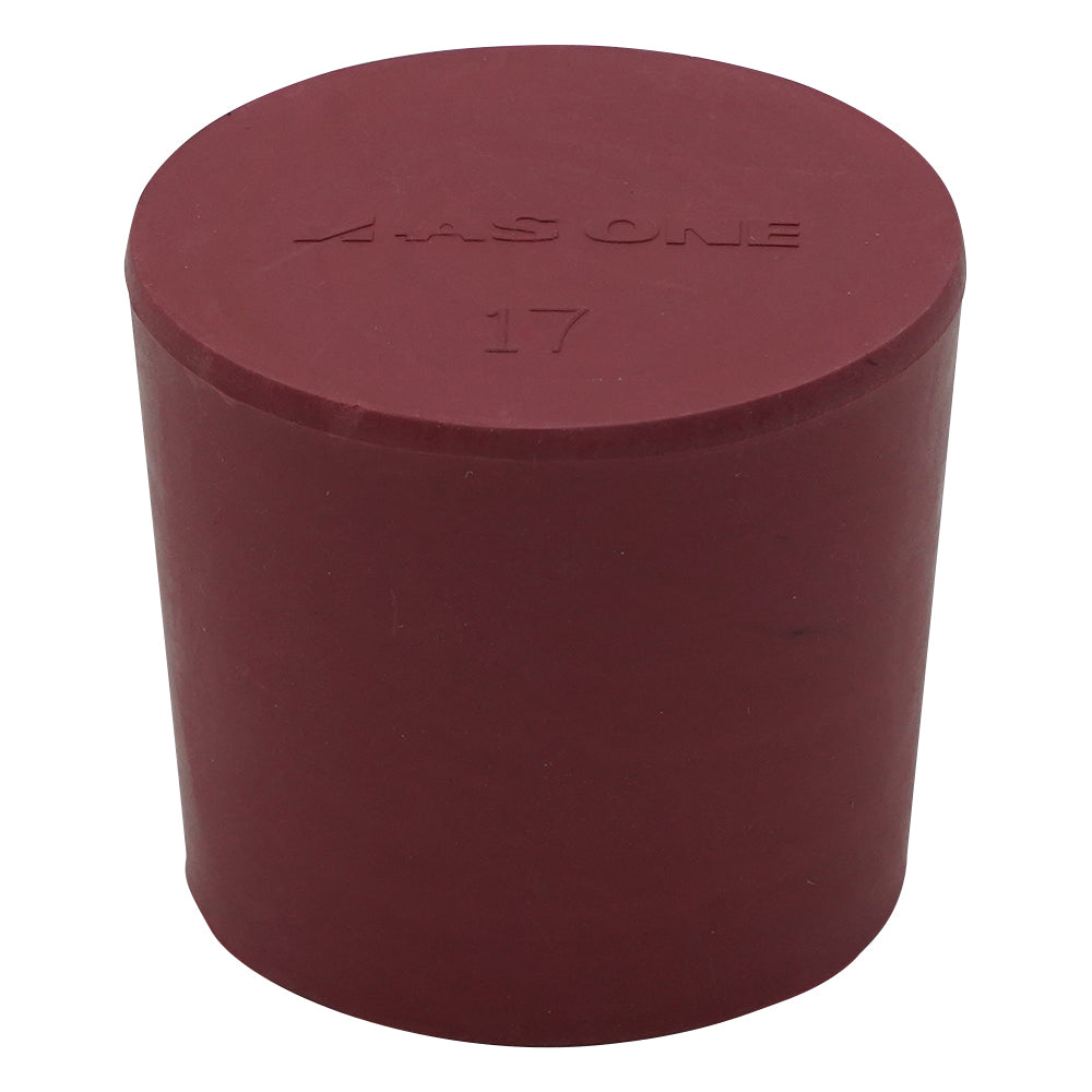Red rubber stopper 1 piece No. 17 1 piece
