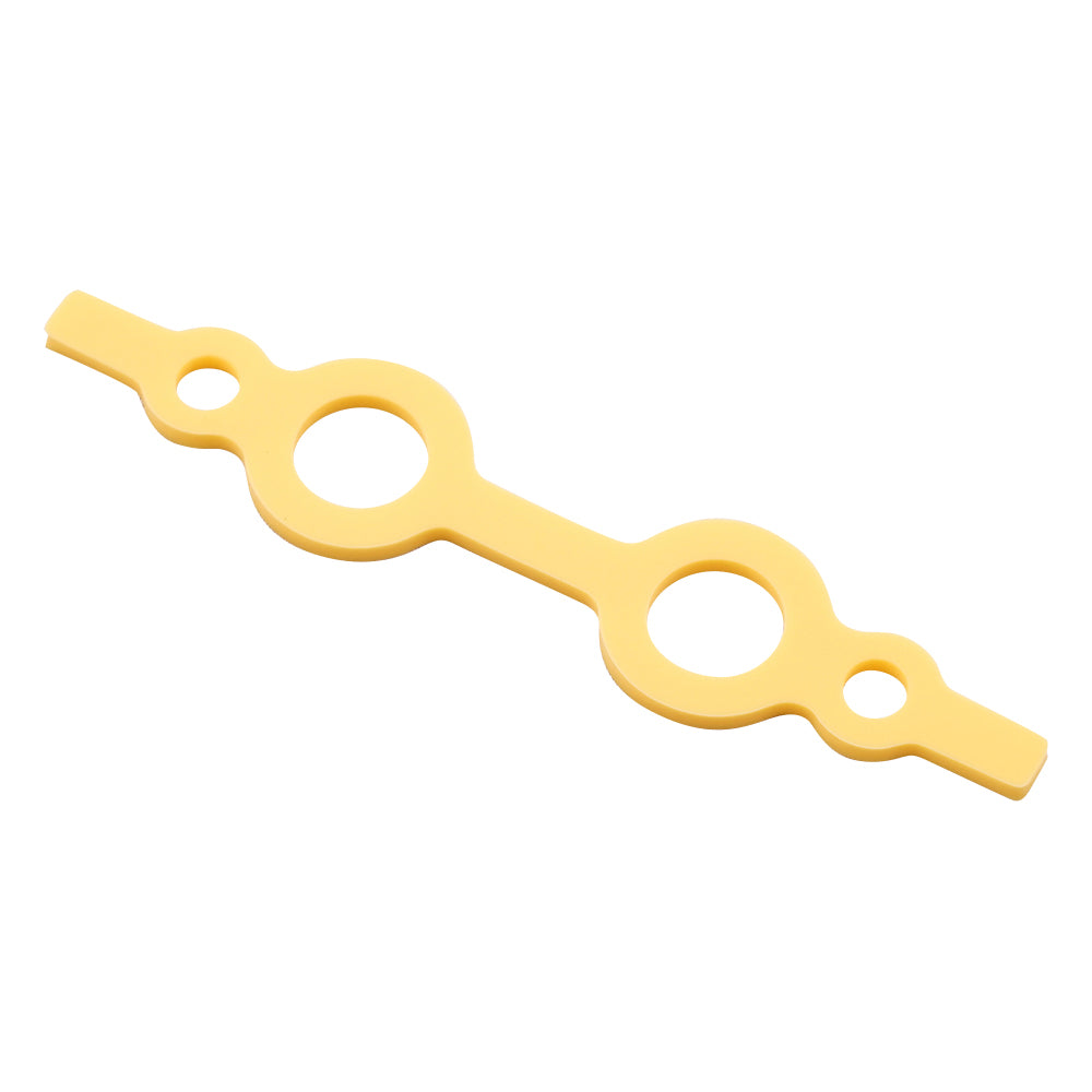 실리콘 컬러 밴드(안경 밴드) 소 φ3.5×φ10 옐로우 1봉(10개입) 1봉(10개입)