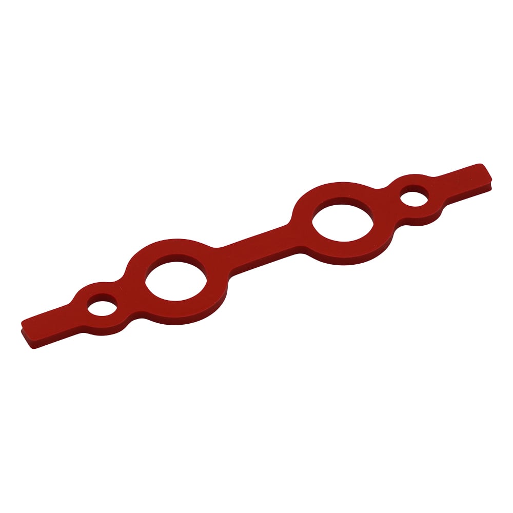 실리콘 컬러 밴드(안경 밴드) 소 φ3.5×φ10 레드 1봉(10개입) 1봉(10개입)