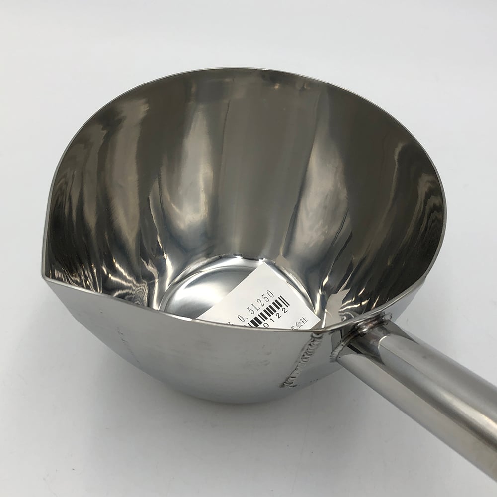 All stainless steel spoon 0.5L 250mm 1 piece