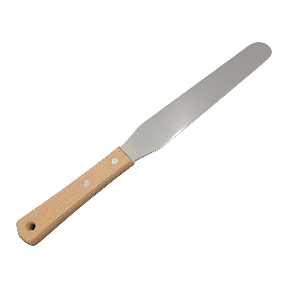 軟膏ヘラ(ステンレス製) 35×200mm　8インチ 1本