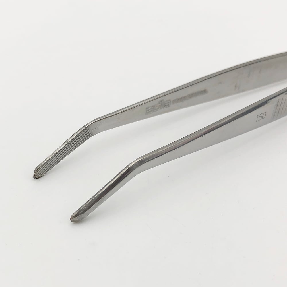 스테인리스제 핀셋 선곡 150mm 1개