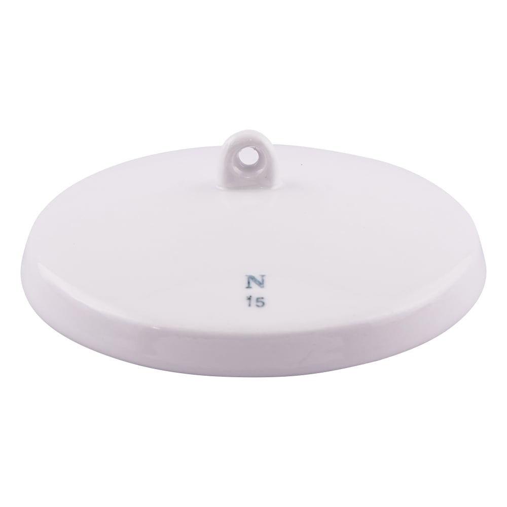 磁製ルツボB型　フタ　155mL用　Ｂ4 1個