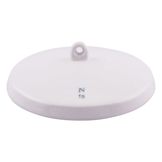 磁製ルツボB型　フタ　155mL用　Ｂ4 1個