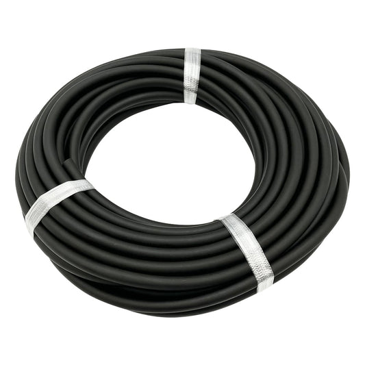 New rubber tube black 8 x 12 1kg (approx. 18.5m) 1kg