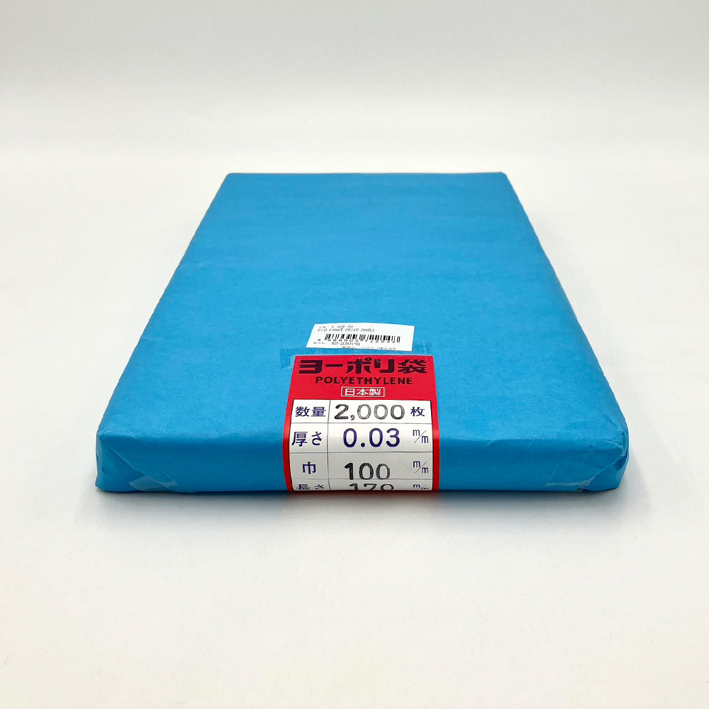 폴리 봉투 0.03mm후 100×170 2000장입 1봉(2000장입)