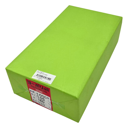 Poly bag 0.05mm thick 180×320 1000 pieces 1 bag (1000 pieces)