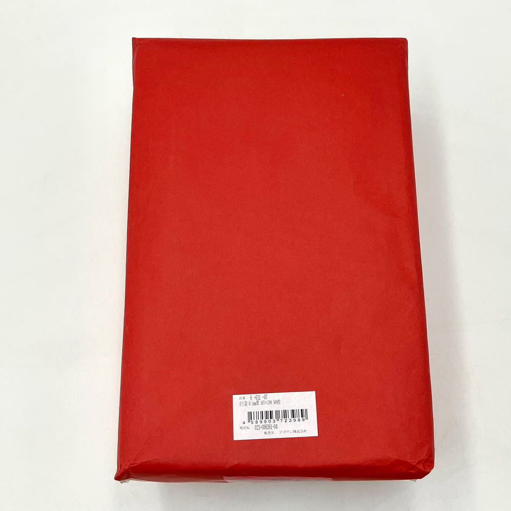 Poly bag 0.1mm thick 165×280 500 pieces 1 bag (500 pieces)