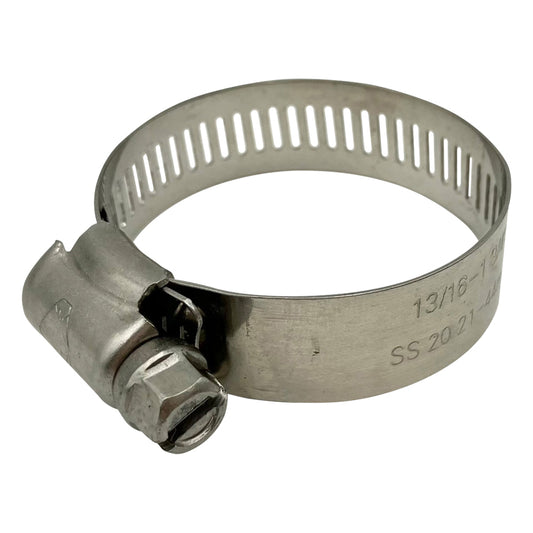 Stainless steel hose band, width 14mm, φ44-21mm, SS-20, 1 piece