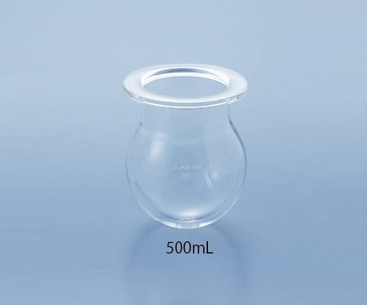 セパラブルフラスコ 丸型 500mL 口内径φ75mm 1個