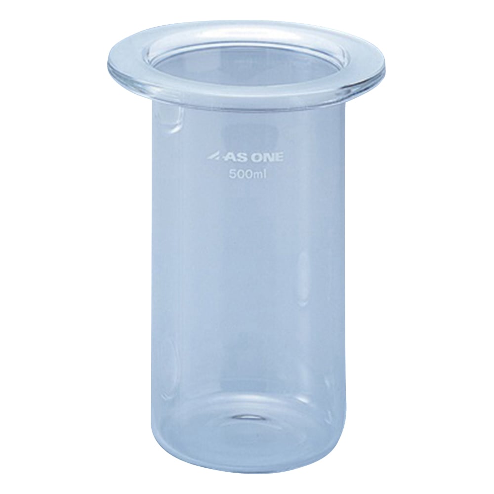 セパラブルフラスコ　筒型　500mL　口内径φ75mm 1個
