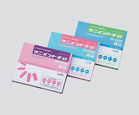 Sanitation gloves (thick PE type) embossed L 100 pieces 1 box (100 pieces)