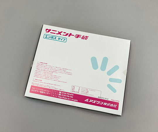 サニメント手袋（PE厚手タイプ）　エンボス付　M　100枚入 1箱(100枚入)