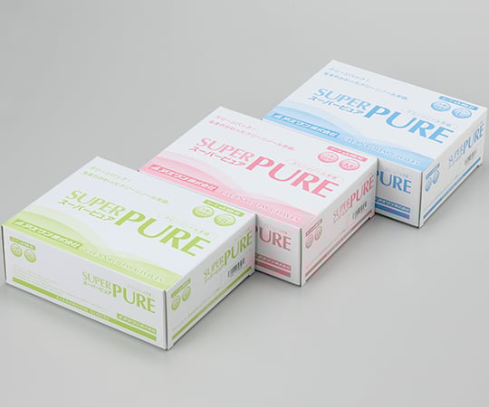 슈퍼 퓨어 (라텍스 파우더 프리) 클린 팩 L 50 쌍입 1 상자 (50 쌍입)