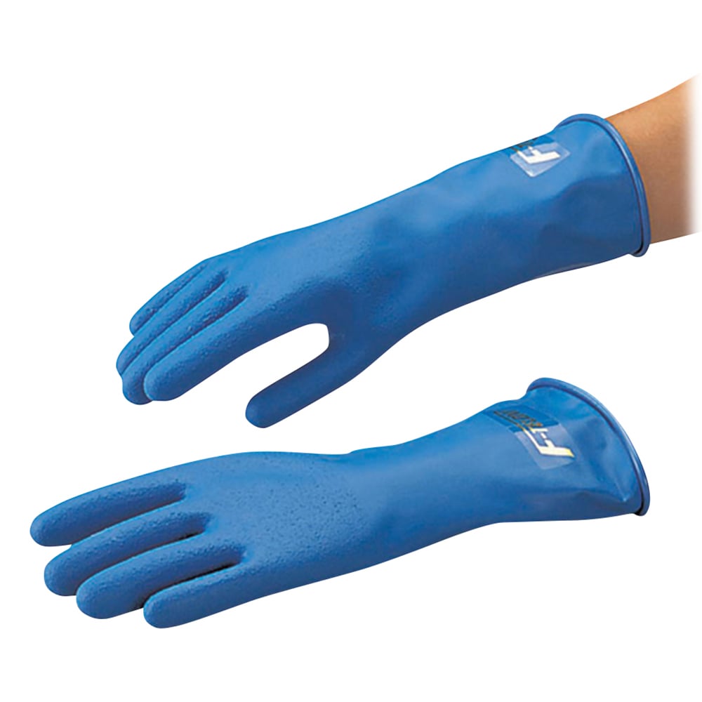 エフテロングローブ（弗酸・王水等強酸用手袋）　男子用　ショート　1双入　A-22 1双