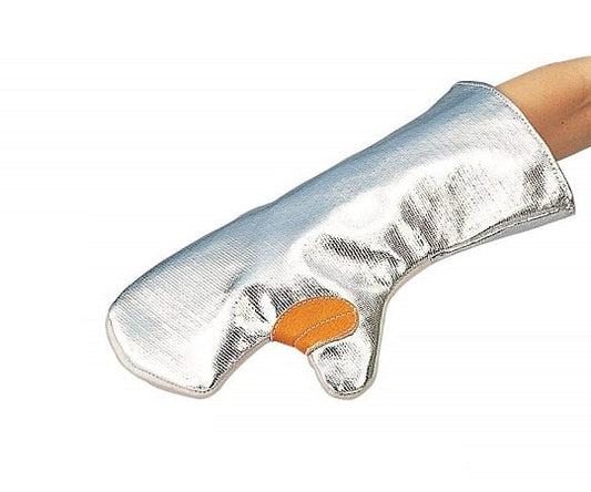 耐熱手袋　アルミカーボン　ケブラー（R）　革　ロングタイプ 1双