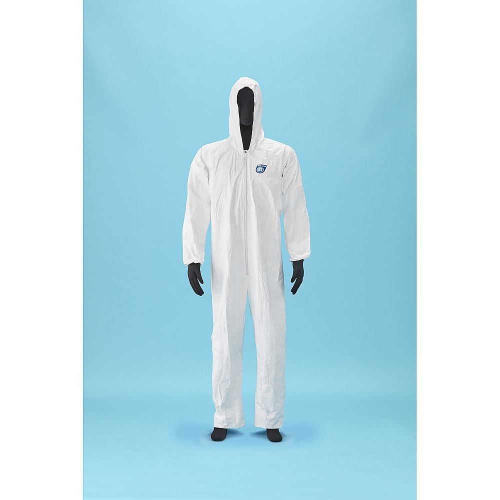 デュポン™タイベック®製フード付つなぎ服 1010B 3L　1010B-3L 1着