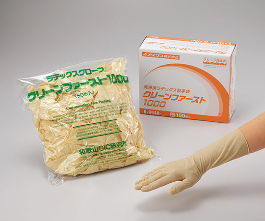 クリーンファースト　1000　クリーンパック　M　100枚入 1箱(50枚×2袋入)