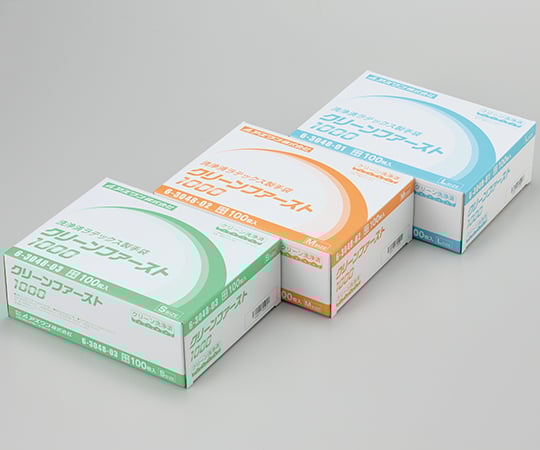 Clean First 1000 Clean Pack, γ-ray sterilized, M, 100 sheets, 1 box (50 sheets x 2 bags)