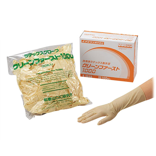 Clean First 1000 Clean Pack, gamma ray sterilized, L, 100 sheets, 1 box (50 sheets x 2 bags)