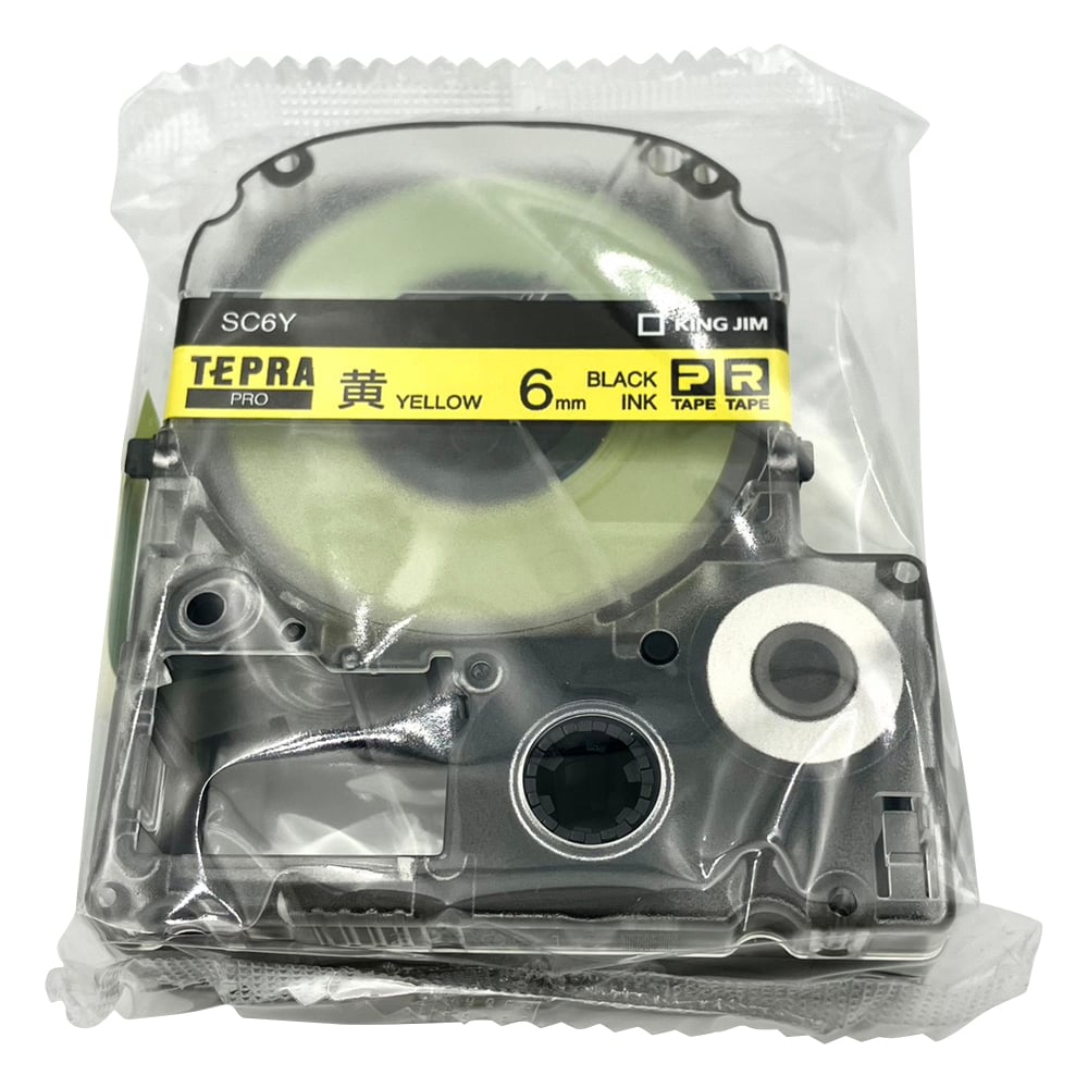 TEPRA exclusive tape cartridge yellow SC6Y 1 piece