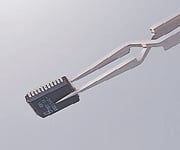 X-type slim tweezers, thin, stainless steel (SUS316L), 0R-SA, 1 piece