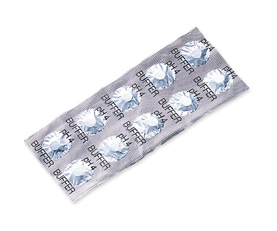 ラコムテスター用オプション（校正液） pH4 錠剤10錠 1箱（10個入）　ECBU4BX 1箱(10個入)