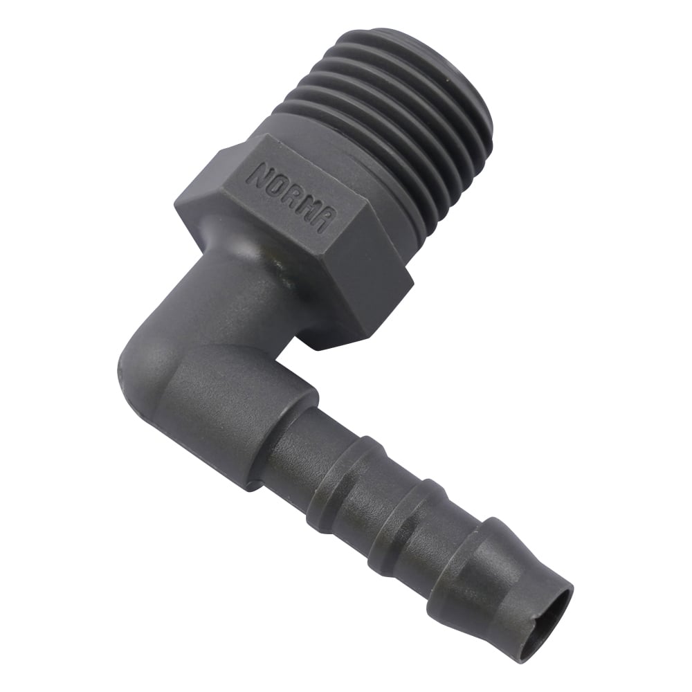 Hose elbow 10 pieces WES-6 x 1/4 1 box (10 pieces)