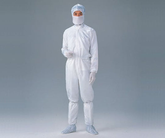 Cleanroom coveralls (unisex, white) 4L FD171C-01 4L 1 piece