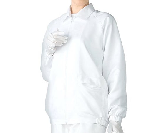 Dust-free clothing AS203C (Unisex outerwear) White 4L 1 piece