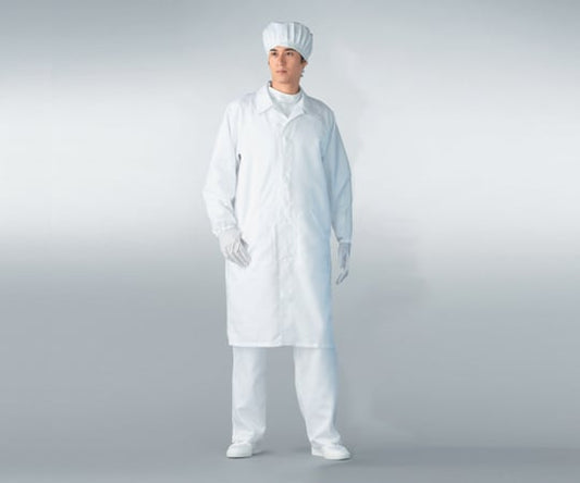 Dust-free clothing AS206C (unisex coat) White M AS206C M 1 piece