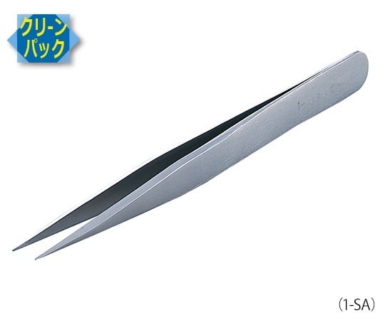 MEISTER 핀셋 SA(내산강)제 클린 팩 No.1(첨단 플랫 슬림 타입) 1-SA 1개