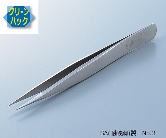 MEISTER Tweezers SA (acid-resistant steel) Clean Pack No.3 3-SA 1 piece