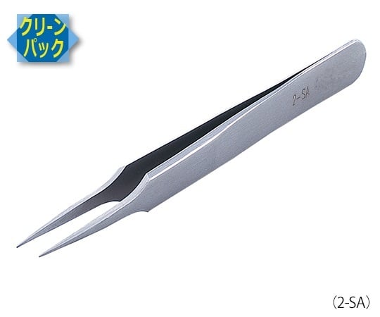 MEISTER　ピンセット　SA(耐酸鋼)製　クリーンパック　No.2　2-SA 1本