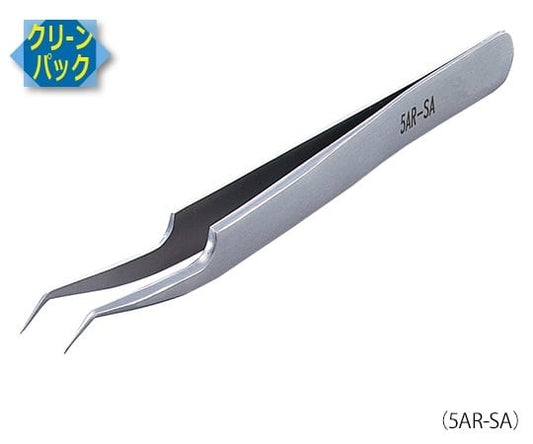 MEISTER　ピンセット　SA(耐酸鋼)製　クリーンパック　No.5AR　5AR-SA 1本