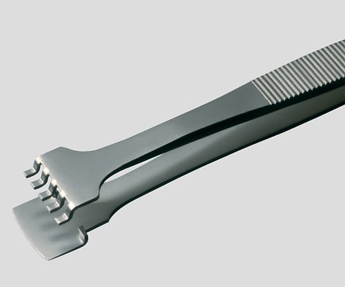 MEISTER Tweezers for Wafers, Wide, Acid-Resistant Steel, 41LB6/8-SA, 1 Piece