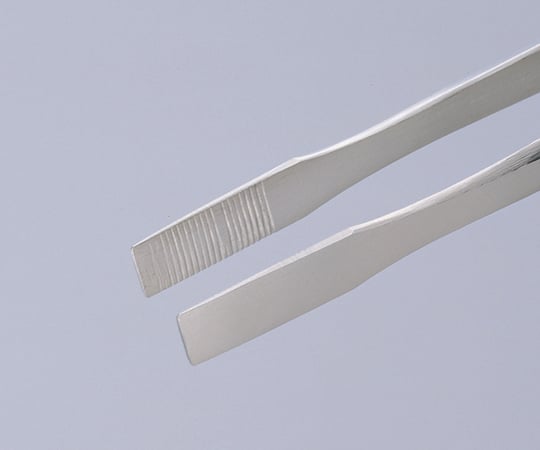 特殊作業用ピンセット　扁平　耐酸鋼　574B 1本