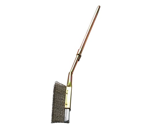 Channel-type manual brush (A-type, No. 1) Brush + handle Stainless steel 038-05003 1 piece