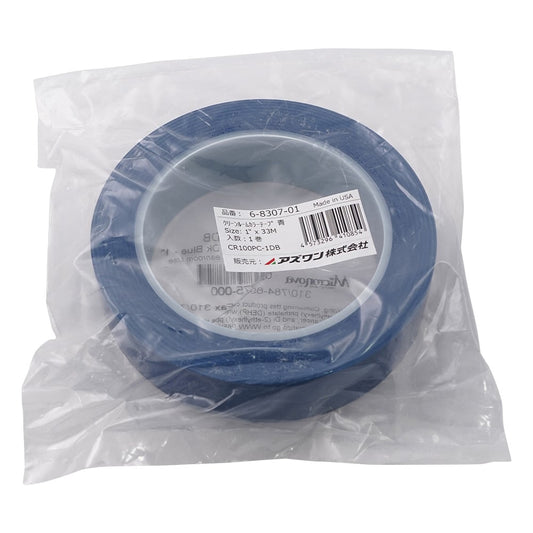 Cleanroom Color Tape 1 inch x 33 Blue CR-100-PC1 1 roll/bag