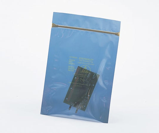 静電気防止バッグ ジッパー型 152×254 約0.08～0.09mm 1箱（100枚入）　13245 1箱(100枚入)