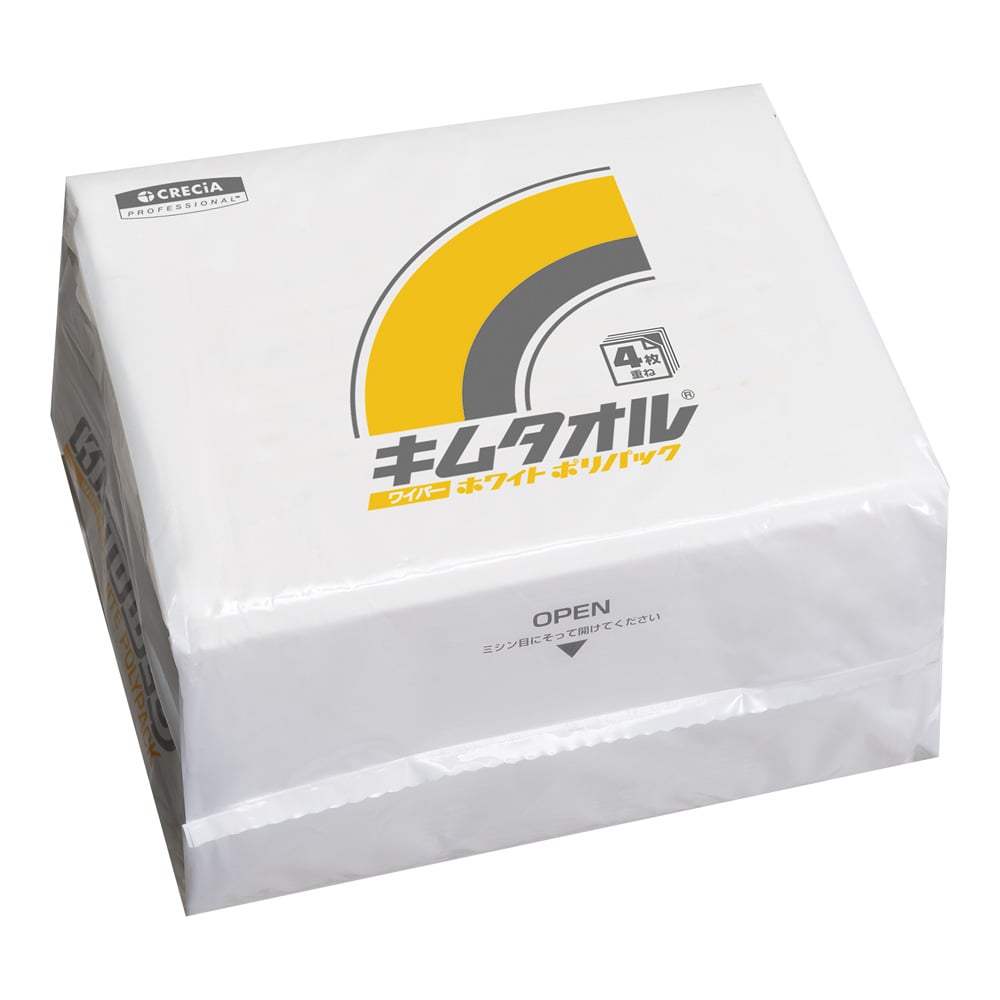 Kimtowel White Poly Pack 1 box (50 sheets x 18 bags) 61032 1 box (50 sheets x 18 bags)