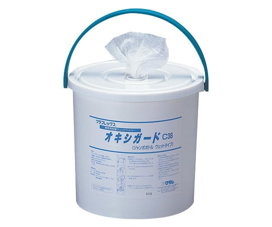 Oxyguard Professional Antibacterial Wet Wipes, Jumbo Bottle Type, 300 Sheets, C-38, 1 Piece (300 Sheets)